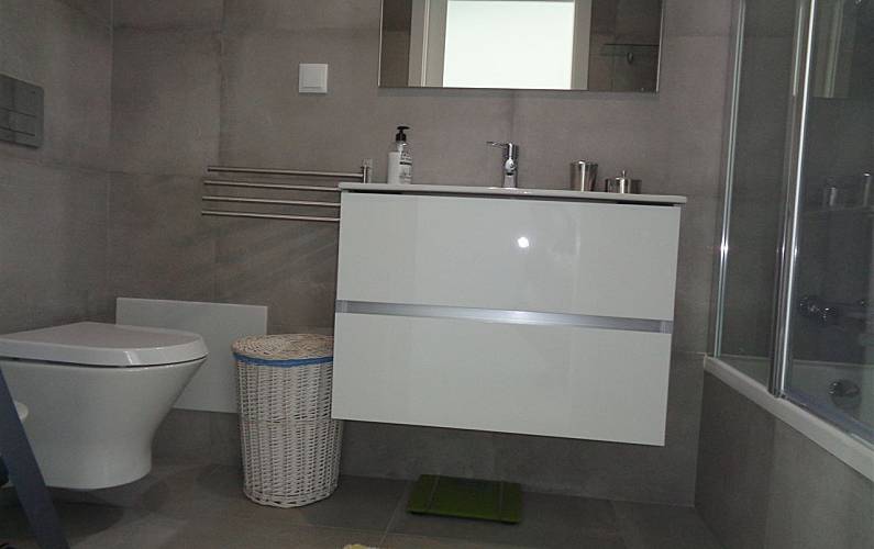 Azulejo Casa-de-banho Algarve-Faro Vila Real de Santo António Apartamento - Casa-de-banho