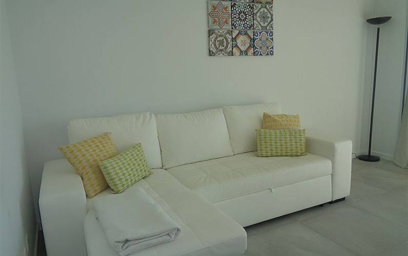 Azulejo Sala Algarve-Faro Vila Real de Santo António Apartamento - Sala