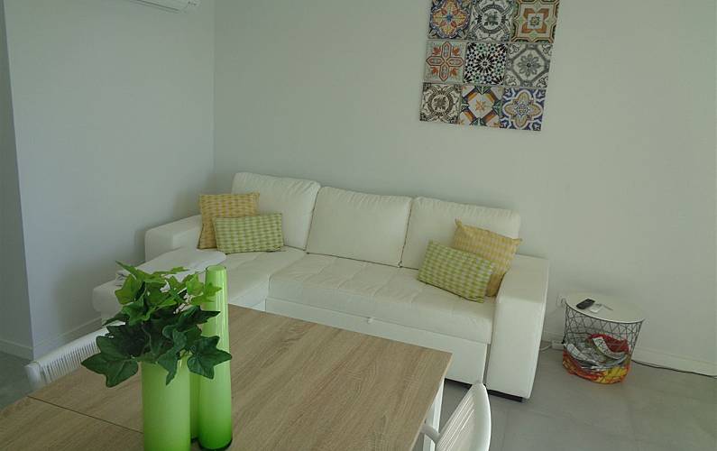 Azulejo Sala Algarve-Faro Vila Real de Santo António Apartamento - Sala