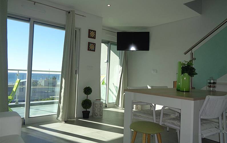 Azulejo Sala Algarve-Faro Vila Real de Santo António Apartamento - Sala