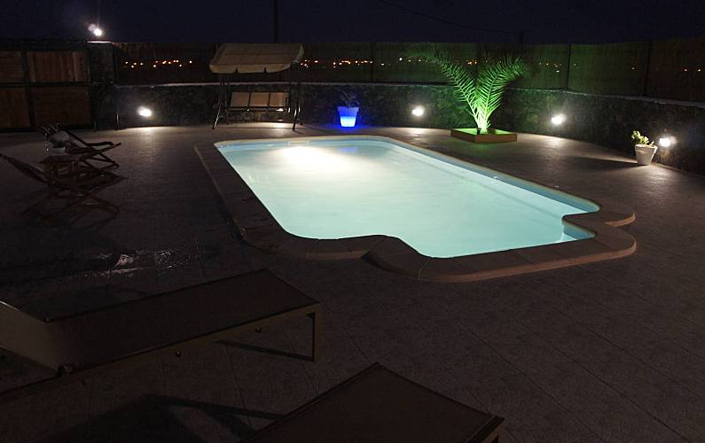 Casa Piscina Forteventura La Oliva Villa rural - Piscina
