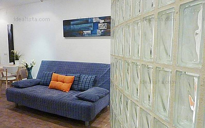 Apartamento com 1 quarto em Madrid centro Madrid - Sala
