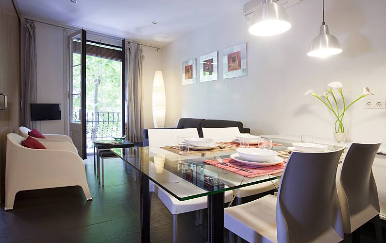 Rocafort Sala de Jantar Barcelona Barcelona Apartamento - Sala de Jantar