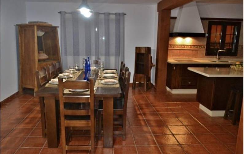 Vivenda Sala de Jantar Lançarote Tinajo Villa rural - Sala de Jantar