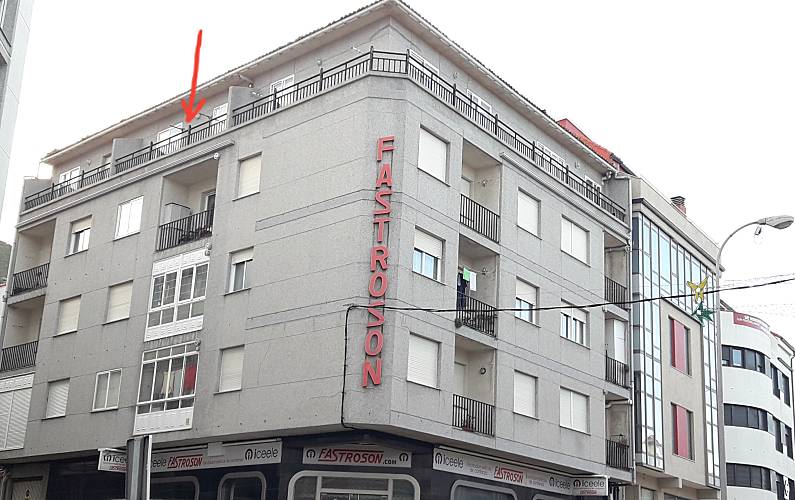 Wohnung Außenansicht des Hauses A Coruña Porto do Son Ferienwohnung - Außenansicht des Hauses