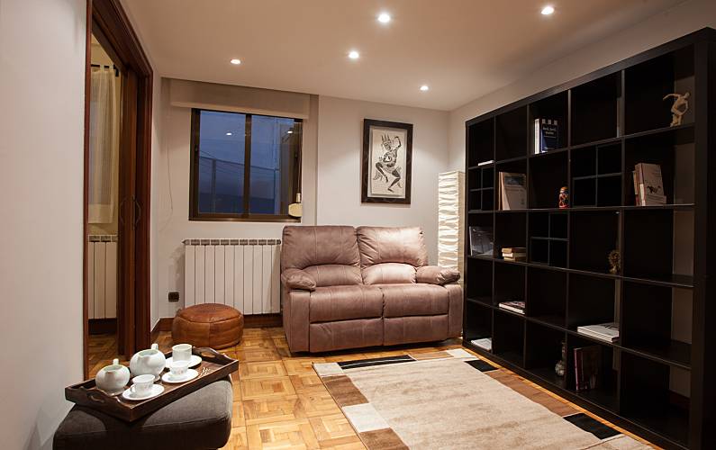 Wohnung Wohnzimmer Gipuzkoa Donostia/San Sebastián Ferienwohnung - Wohnzimmer
