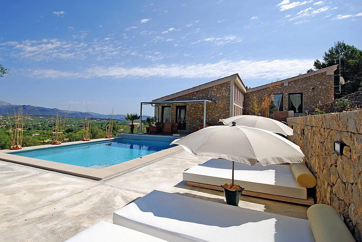 Casa en alquiler con piscina Selva (Mallorca) Sierra de