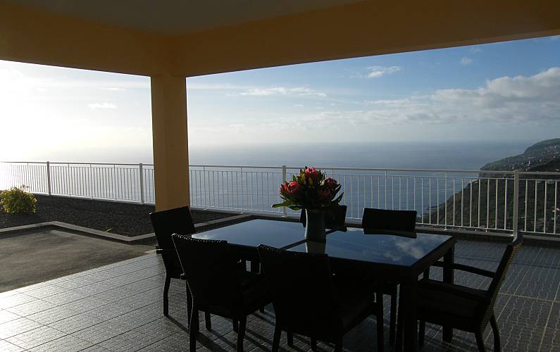 Vivenda Vistas da casa Ilha da Madeira Calheta - R.A.M. vivenda - Vistas da casa