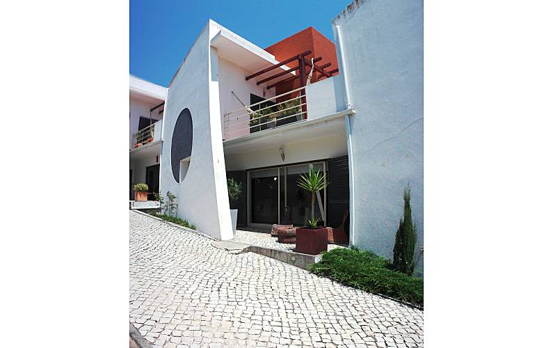 Haus Außenansicht des Hauses Setúbal Sesimbra Ferienhaus - Außenansicht des Hauses