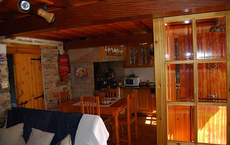 Haus Innenansicht des Hauses A Coruña Fene Ferienhaus auf dem land - Innenansicht des Hauses
