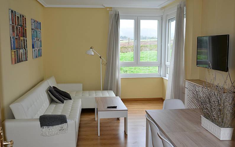 Apartment Living-room Asturias Navia Apartment - Living-room