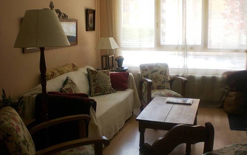 Wohnung Wohnzimmer Huesca Jaca Ferienwohnung - Wohnzimmer