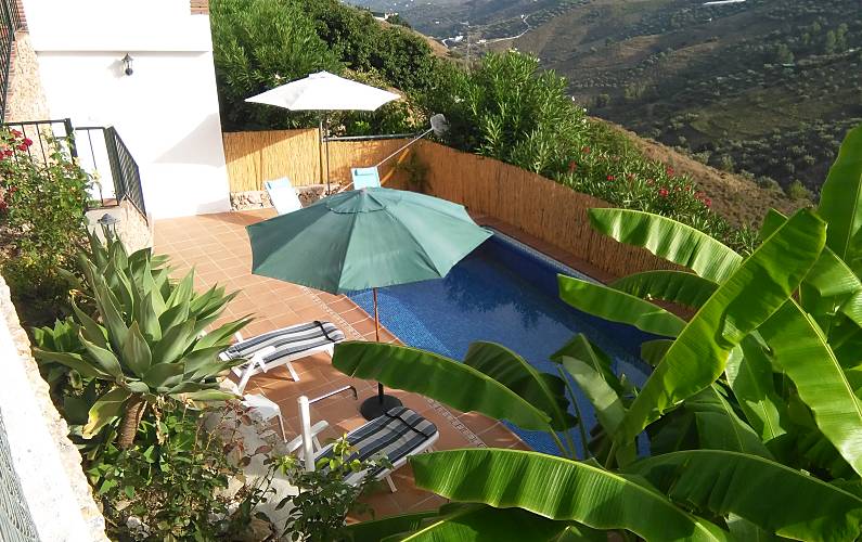 Maison Piscine Malaga Frigiliana Gîte maison - Piscine