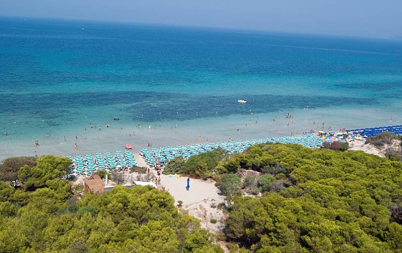 Apartamento com 2 quartos a 100 m da praia Lecce - 