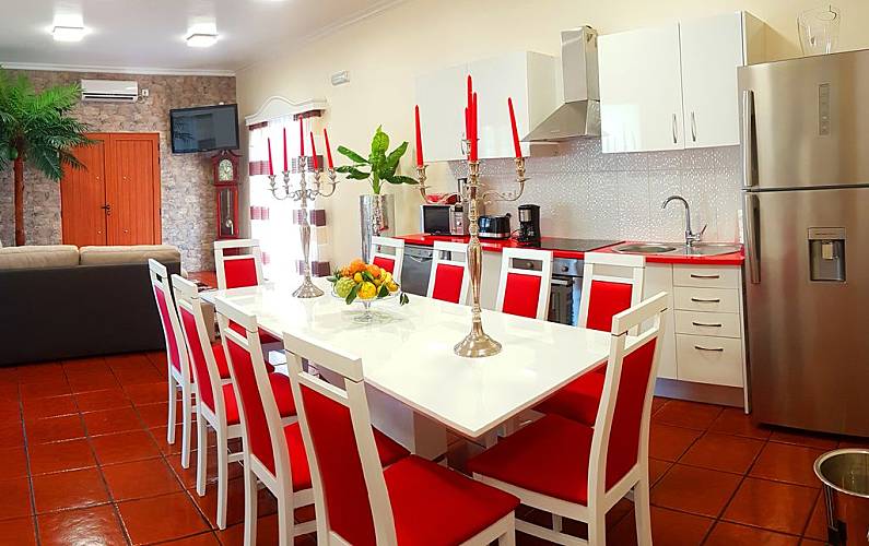 VIVENDA Cozinha Ilha de São Miguel Ponta Delgada Villa rural - Cozinha