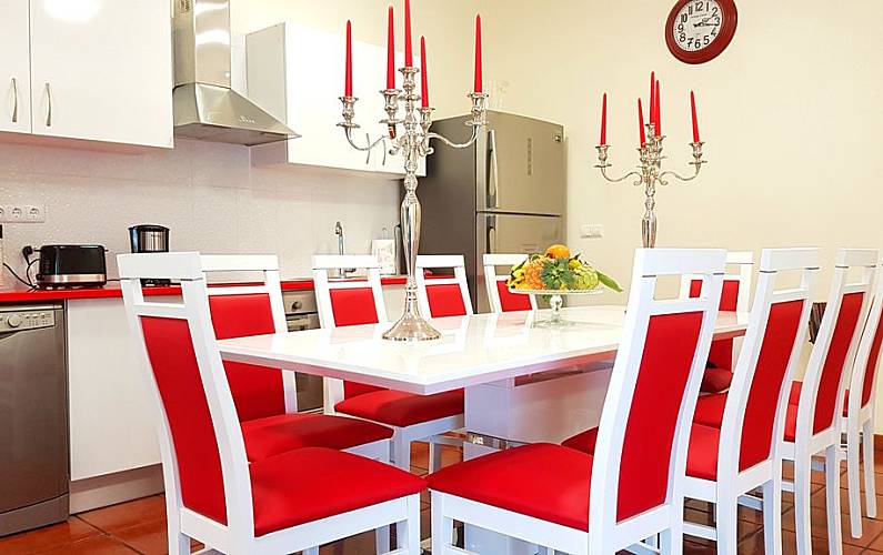 VIVENDA Cozinha Ilha de São Miguel Ponta Delgada Villa rural - Cozinha