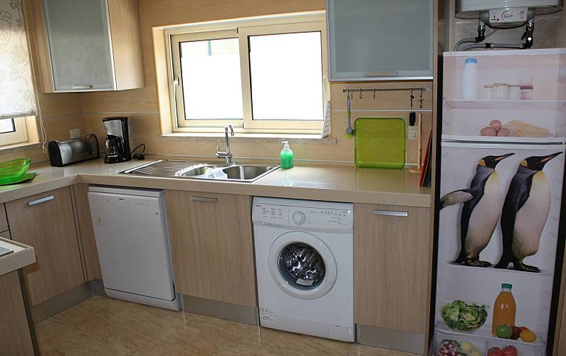 Acolhedor Cozinha Algarve-Faro Lagos Apartamento - Cozinha