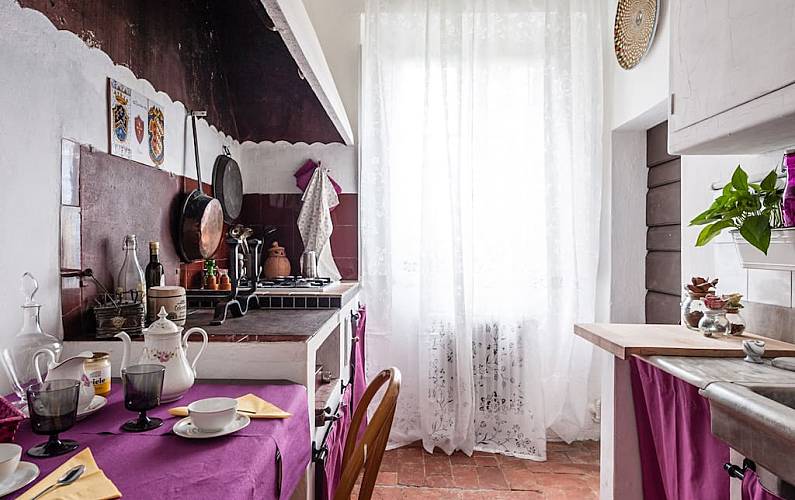 Villa Küche Pisa Vicopisano Villa auf dem Land - Küche