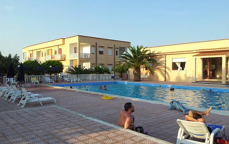 Wohnung Außenansicht des Hauses Foggia San Nicandro Garganico Ferienwohnung - Außenansicht des Hauses