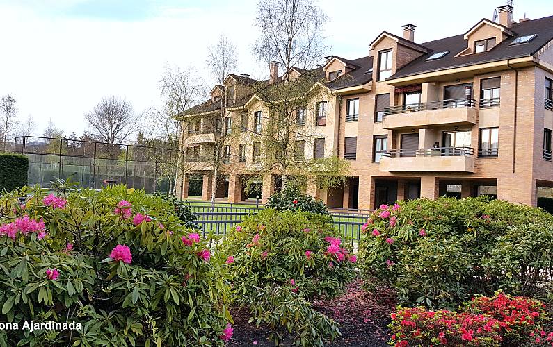 Wohnung Außenansicht des Hauses Asturien Gijón Ferienwohnung - Außenansicht des Hauses