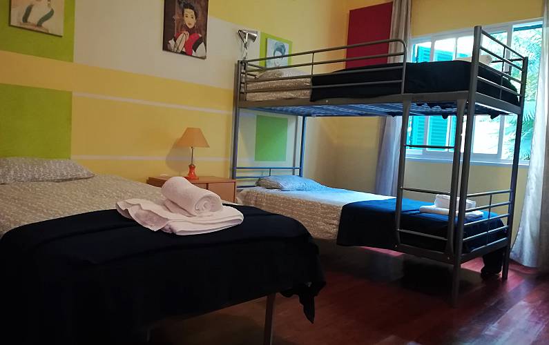 Family Quarto Ilha de São Miguel Ponta Delgada Vivendas - Quarto