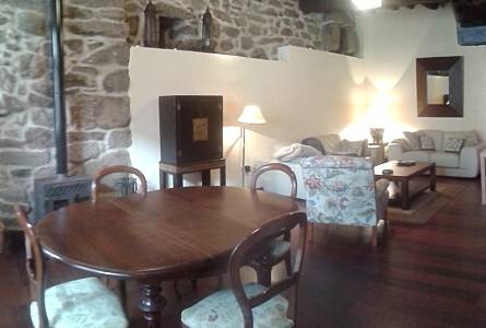 Casa Salotto Ourense A Arnoia Casa di campagna - Salotto