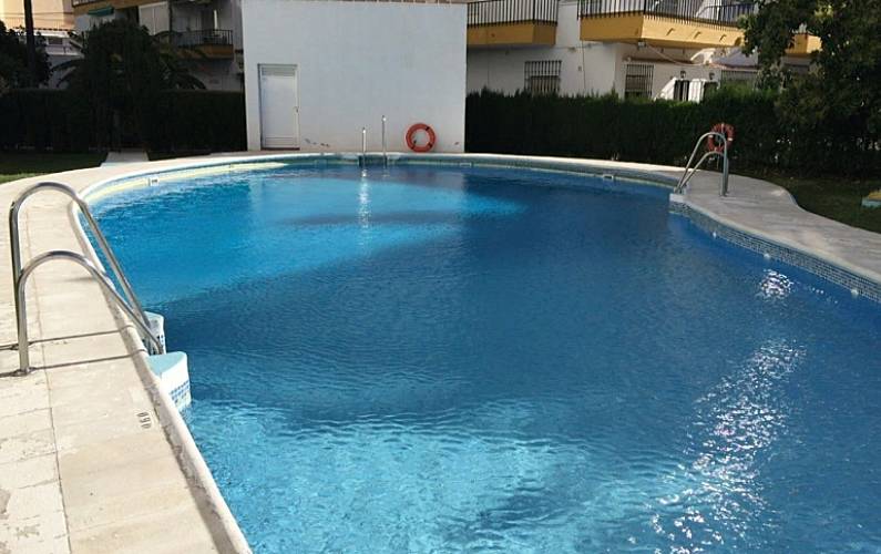 Strand, Schwimmbad Málaga Nerja Ferienwohnung - Schwimmbad