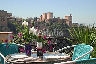 En frente del Alhambra - Albaicin, Granada-V...