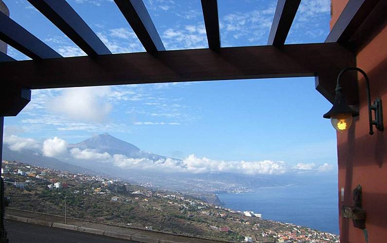 Acorda Vistas da casa Tenerife El Sauzal vivenda - Vistas da casa