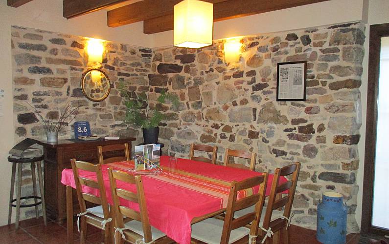 Maison Salle à manger Asturies Carreño Gîte maison - Salle à manger