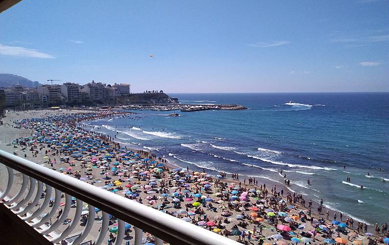 Apartamento para alugar em frente à praia Alicante - Vistas da casa