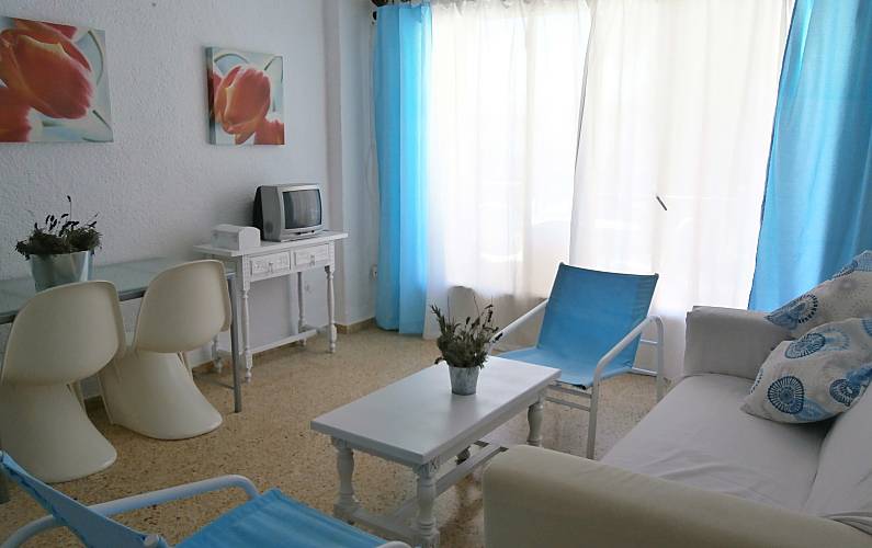 Wohnung Wohnzimmer Alicante Jávea/Xàbia Ferienwohnung - Wohnzimmer