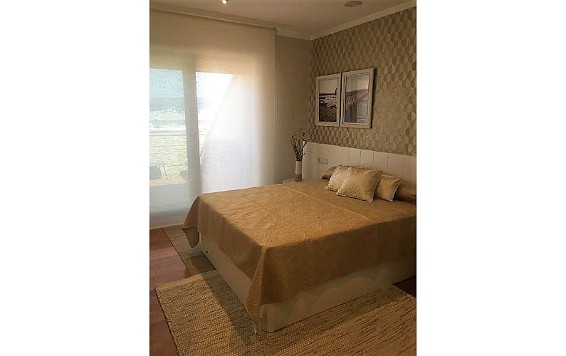 Wohnung Zimmer Pontevedra O Grove Ferienwohnung - Zimmer