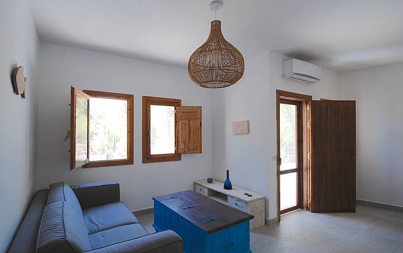 Haus Wohnzimmer Almería Níjar Ferienhaus - Wohnzimmer