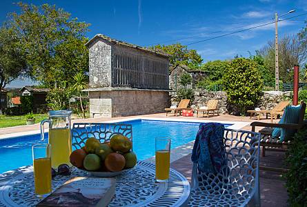 Haus Pontevedra Cerdedo Ferienhaus auf dem land - 