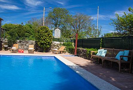 Haus Pontevedra Cerdedo Ferienhaus auf dem land - 