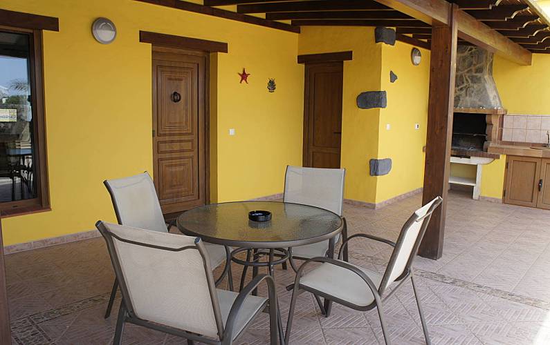 Villa Terraço Forteventura La Oliva vivenda - Terraço