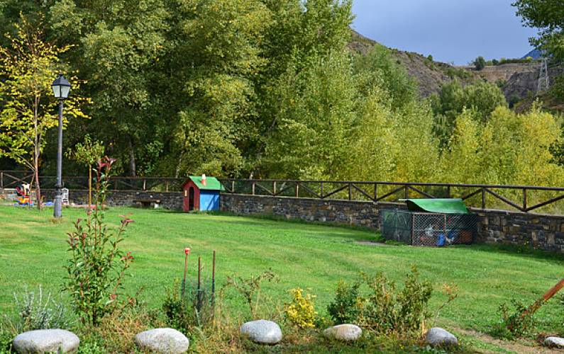 Casas Jardim Huesca Puértolas Casa rural - Jardim