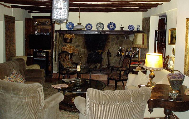 Casa Sala Saragoça Novillas Casa rural - Sala