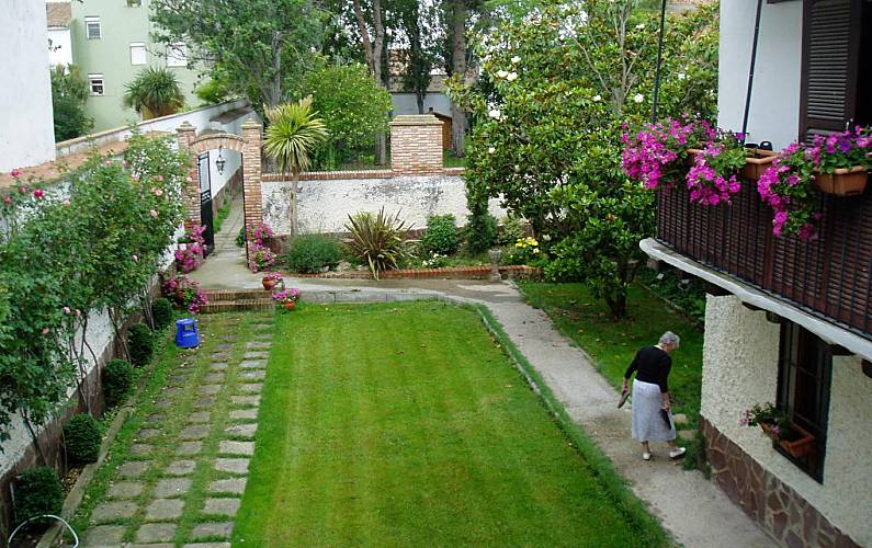 Casa Jardim Saragoça Novillas Casa rural - Jardim