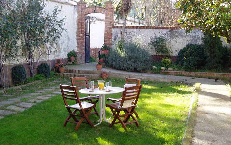 Casa Jardim Saragoça Novillas Casa rural - Jardim