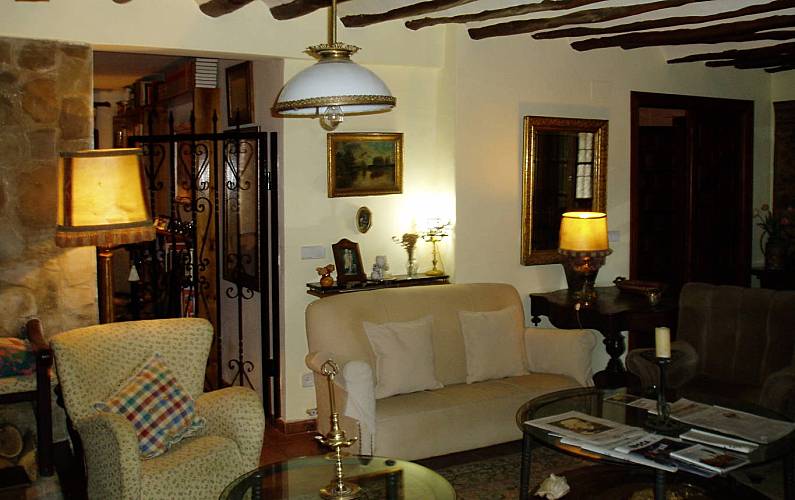 Casa Sala Saragoça Novillas Casa rural - Sala