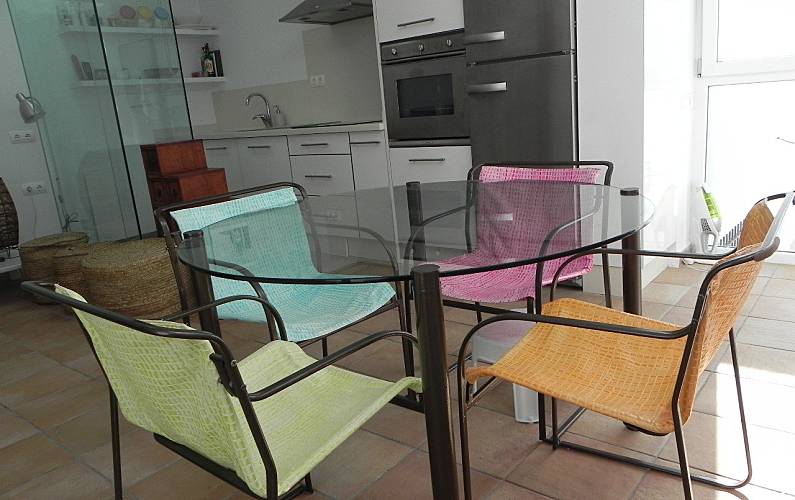 Casa Terrasse Cádiz Conil de la Frontera Ferienhaus - Terrasse