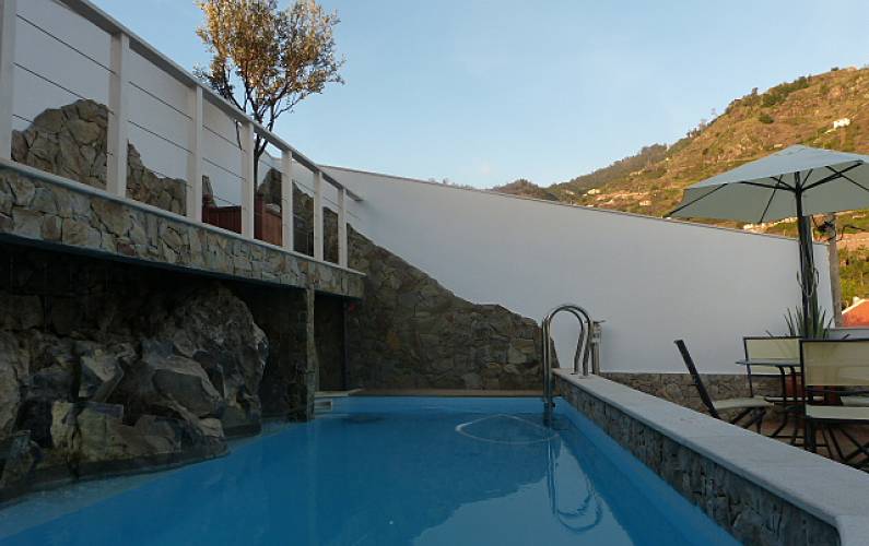 Casa Piscina Ilha da Madeira Ribeira Brava vivenda - Piscina