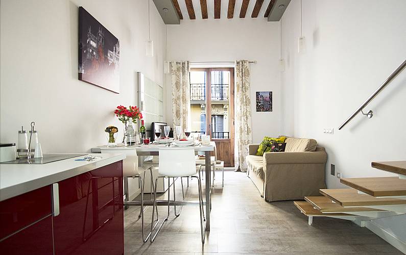 Loft Sala Madrid Madrid Apartamento - Sala