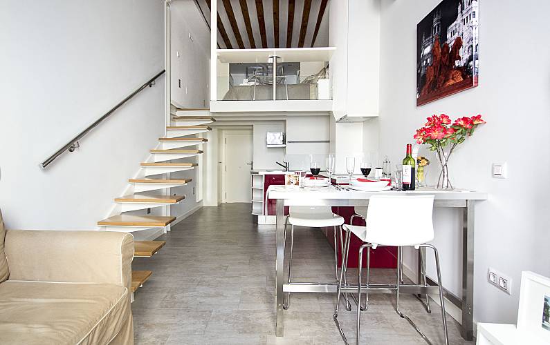 Loft Interior da casa Madrid Madrid Apartamento - Interior da casa