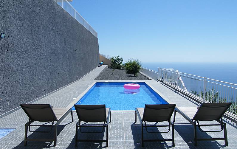 Vivenda Vistas da casa Ilha da Madeira Calheta - R.A.M. vivenda - Vistas da casa