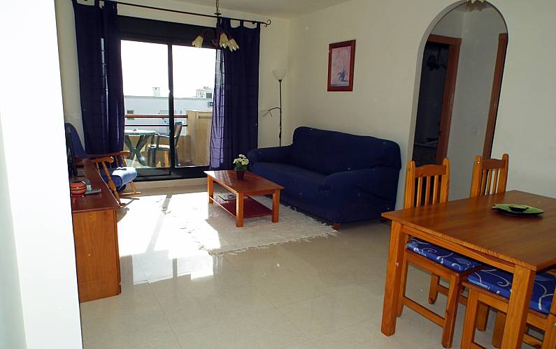 2 Sala Málaga Nerja Apartamento - Sala