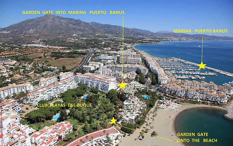 PUERTO BANUS,SEAVIEW,3 BALCONIES,WIFI,PARKING - Nueva Andalucia - Puerto  Banús, Marbella (Málaga) Costa del Sol