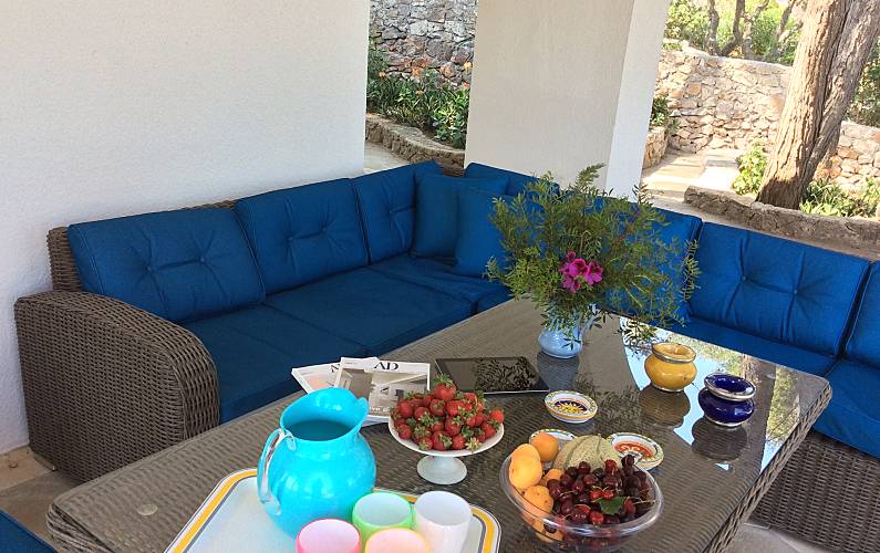 Villa Außenansicht des Hauses Lecce Castro villa - Außenansicht des Hauses